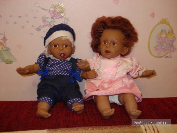 А это наша парочка(скажу по секрету,они - неразлей вода)