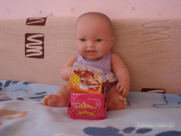 К нам приехала улыбашка с зубками! Кукла Berenguer с зубками