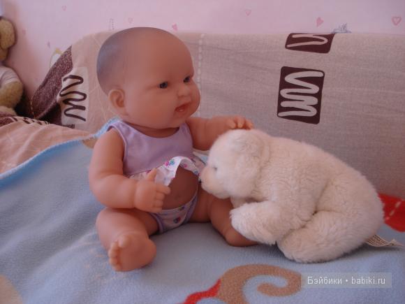 К нам приехала улыбашка с зубками! Кукла Berenguer с зубками (фото 10)