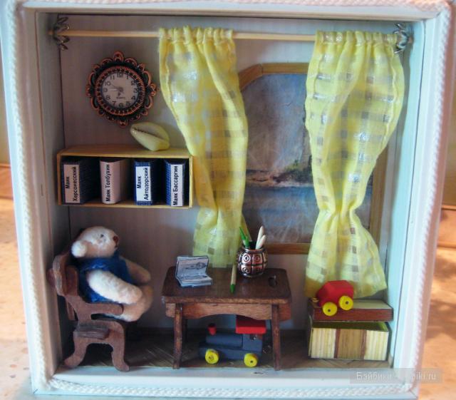 Маленький смотритель маяка. Кукольная миниатюра (фото 7)