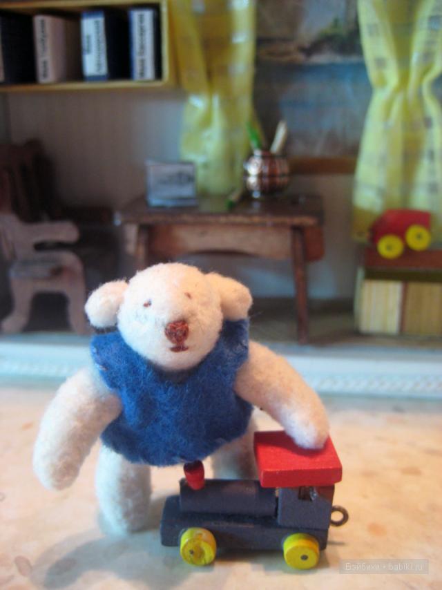 Маленький смотритель маяка. Кукольная миниатюра (фото 8)