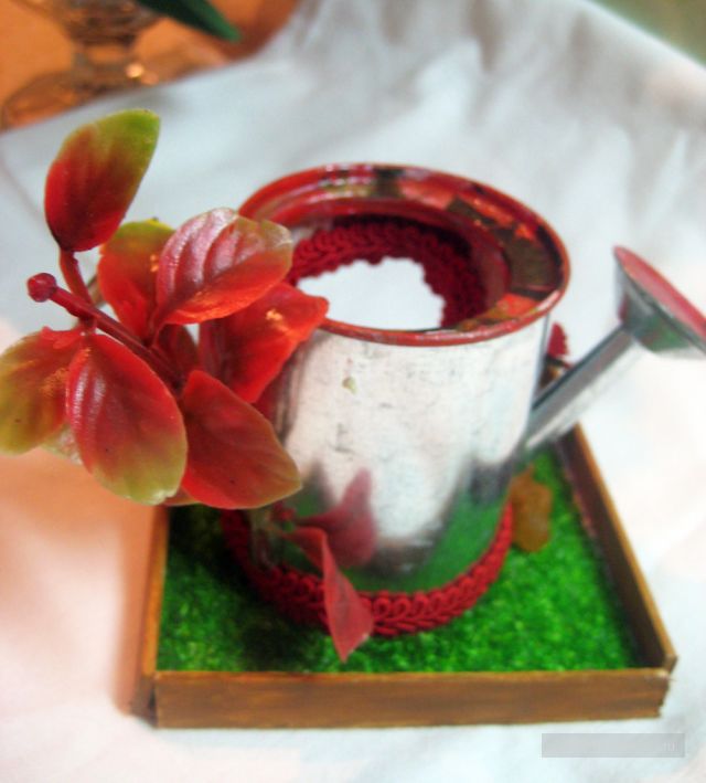 Два румбокса. Домики для кукол. "У камина" и "Домик в лейке"