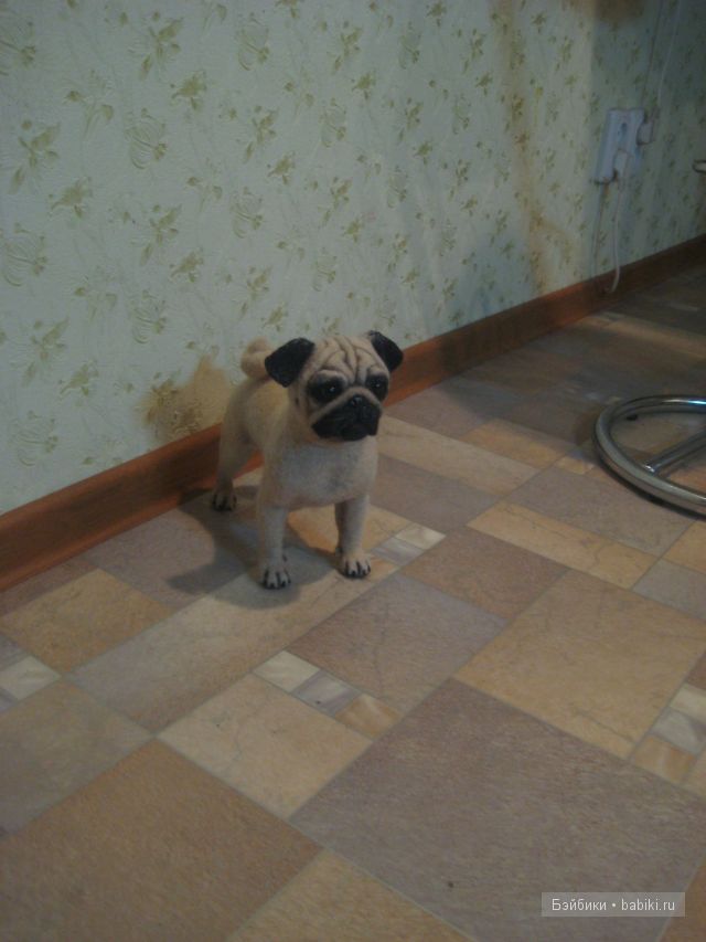 Моя коллекция игрушечных мопсиков