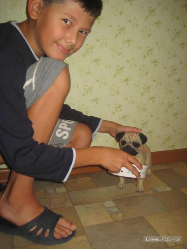 Моя коллекция игрушечных мопсиков