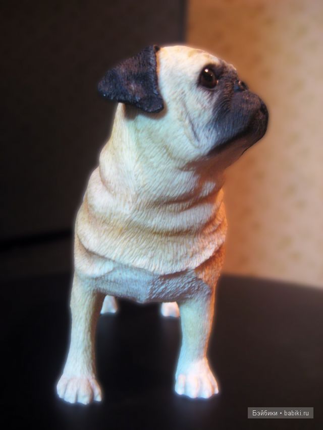 Моя коллекция игрушечных мопсиков (фото 3)