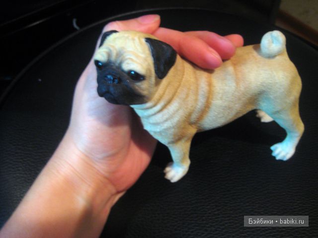 Моя коллекция игрушечных мопсиков (фото 4)