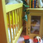 Детская комната для куклы в фонаре - румбокс. Моя работа