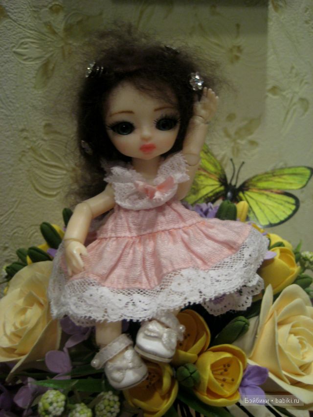 В эти глаза нельзя не влюбиться! Моя первая БЖД девочка. Настенька (фото 9)