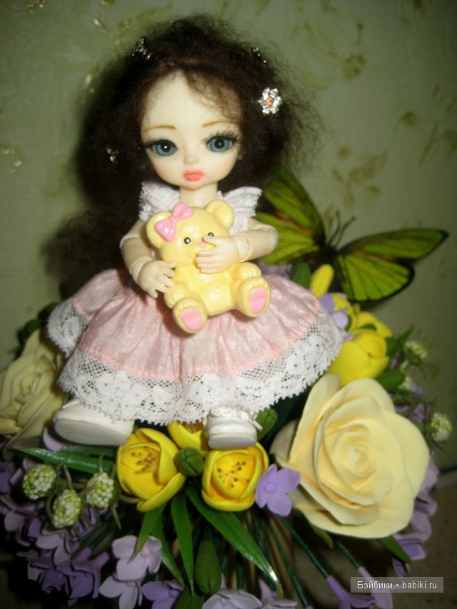 В эти глаза нельзя не влюбиться! Моя первая БЖД девочка. Настенька