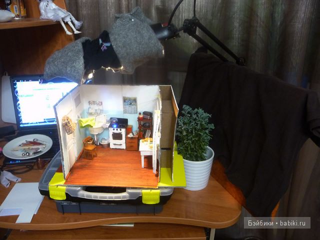 Назад в СССР. Кухня. Румбоксы для кукол Галины Чирковой