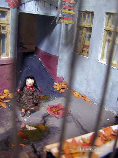 Старинные комнаты. Румбоксы для кукол Ани Десницкой (фото 3)