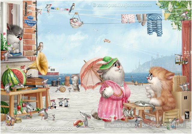 Пушистые картинки Алексея Долотова | Бэйбики Пушистые картинки Алексея Долотова (фото 4)