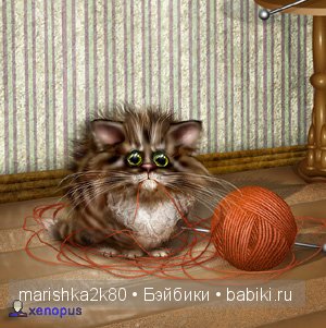 Пушистые картинки Алексея Долотова | Бэйбики Пушистые картинки Алексея Долотова