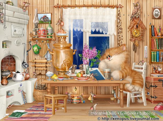 Пушистые картинки Алексея Долотова | Бэйбики Пушистые картинки Алексея Долотова (фото 2)