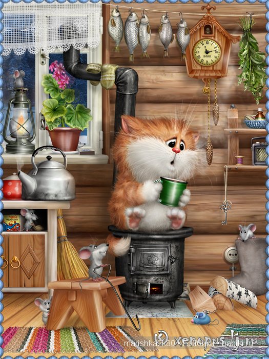 Пушистые картинки Алексея Долотова | Бэйбики Пушистые картинки Алексея Долотова