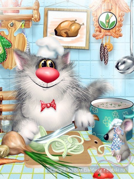 Пушистые картинки Алексея Долотова | Бэйбики Пушистые картинки Алексея Долотова