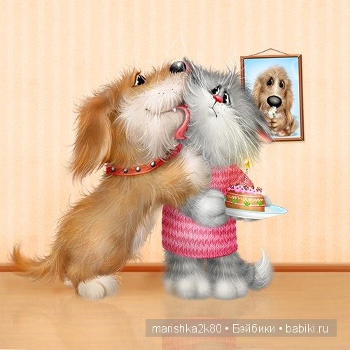 Пушистые картинки Алексея Долотова | Бэйбики Пушистые картинки Алексея Долотова