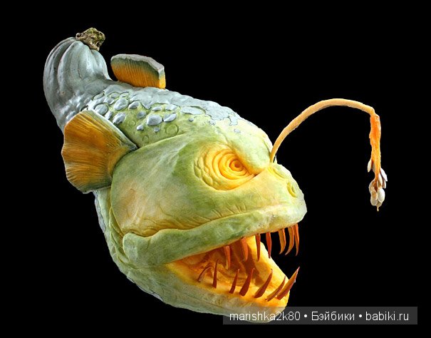 Скульптуры из тыкв Рэй Виллэфен (Ray Villafane)