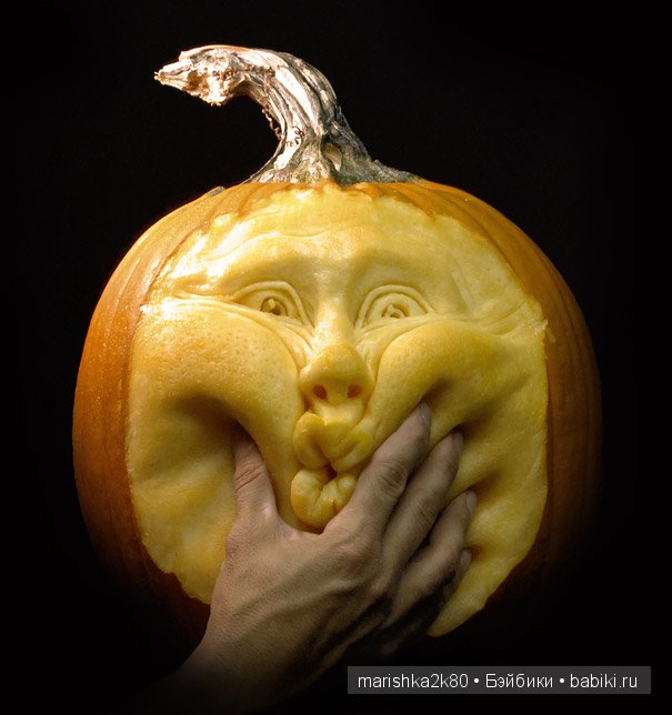 Скульптуры из тыкв Рэй Виллэфен (Ray Villafane)