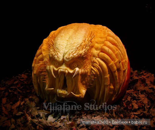 Скульптуры из тыкв Рэй Виллэфен (Ray Villafane) (фото 8)