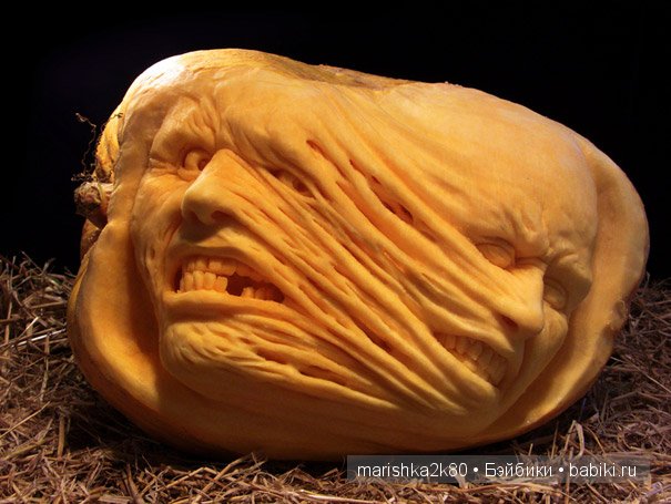 Скульптуры из тыкв Рэй Виллэфен (Ray Villafane) (фото 7)