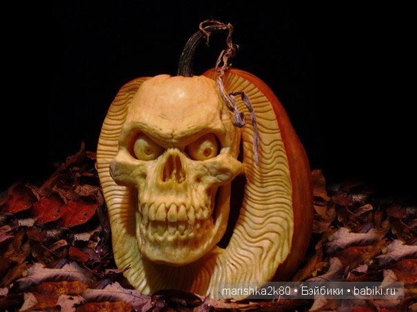 Скульптуры из тыкв Рэй Виллэфен (Ray Villafane)