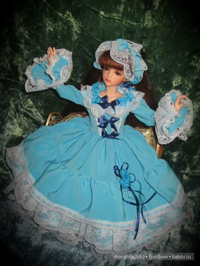 Принцесса голубых кровей — Одежда и обувь для кукол BJD (БЖД): 1/3 (фото 6)
