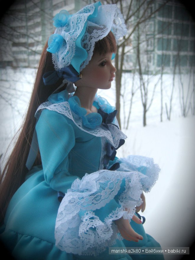 Принцесса голубых кровей — Одежда и обувь для кукол BJD (БЖД): 1/3 (фото 2)