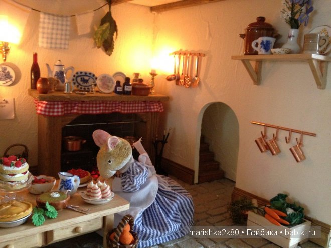 Мышинный домик. Миниатюра Мэдди Чемберз (Бриндли) - Maddie Brindley (фото 9)