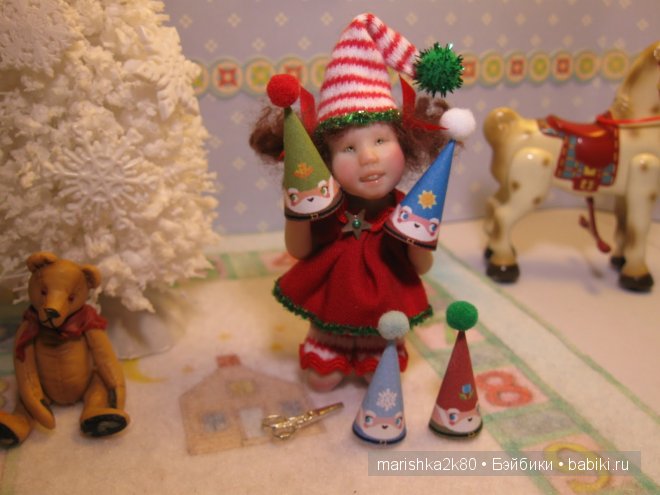 Carol McBride dolls. Миниатюрные куклы