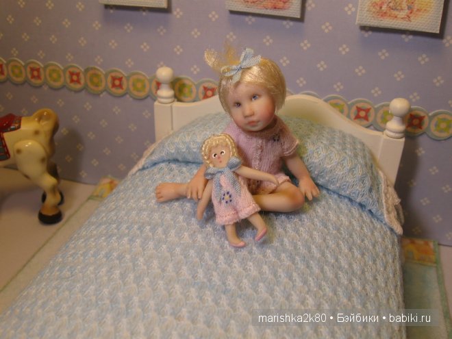 Carol McBride dolls. Миниатюрные куклы