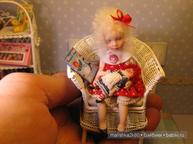 Carol McBride dolls. Миниатюрные куклы