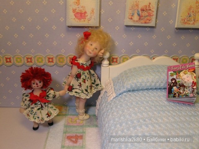 Carol McBride dolls. Миниатюрные куклы