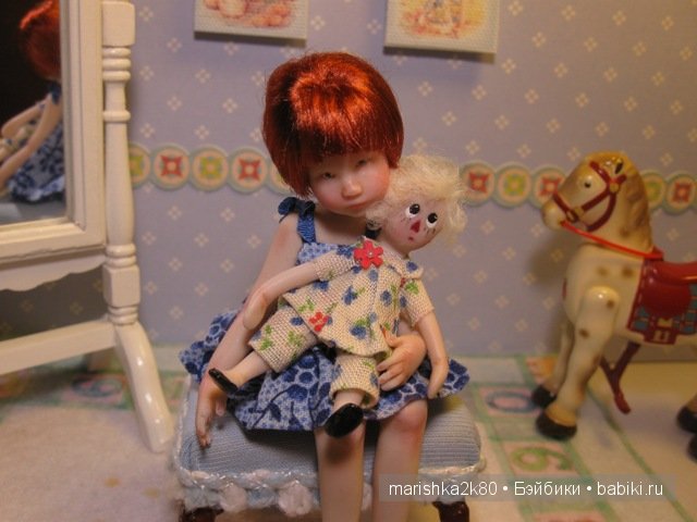 Carol McBride dolls. Миниатюрные куклы