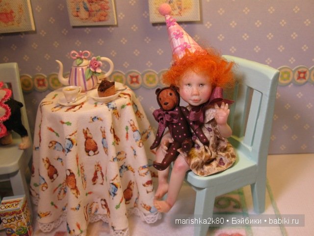 Carol McBride dolls. Миниатюрные куклы