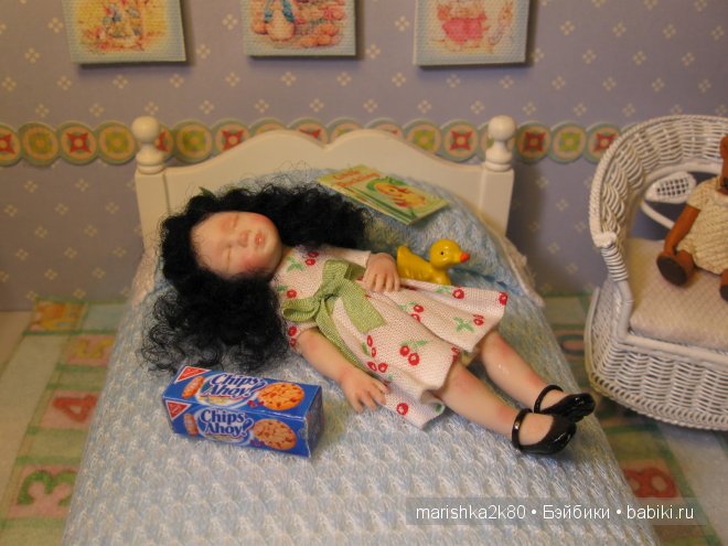 Carol McBride dolls. Миниатюрные куклы