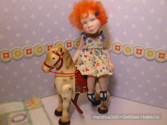 Carol McBride dolls. Миниатюрные куклы