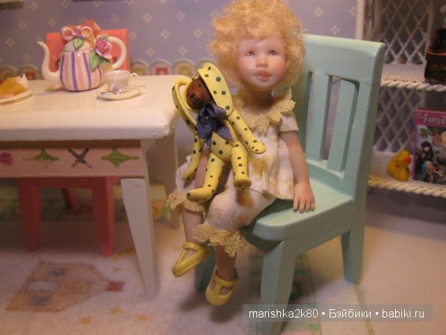 Carol McBride dolls. Миниатюрные куклы