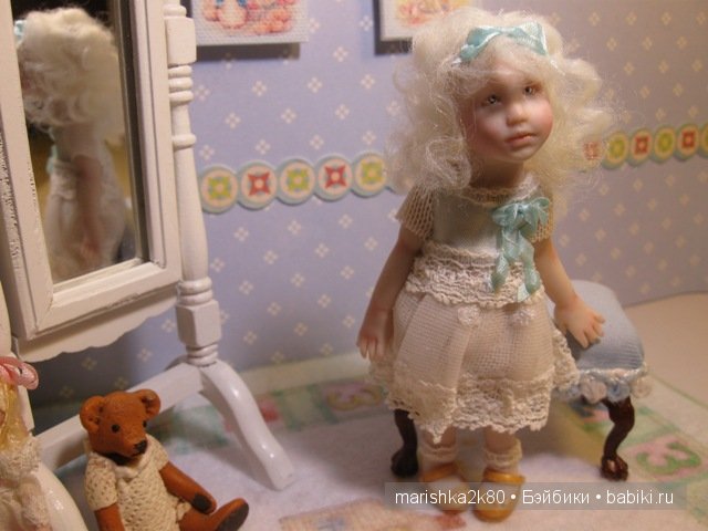 Carol McBride dolls. Миниатюрные куклы