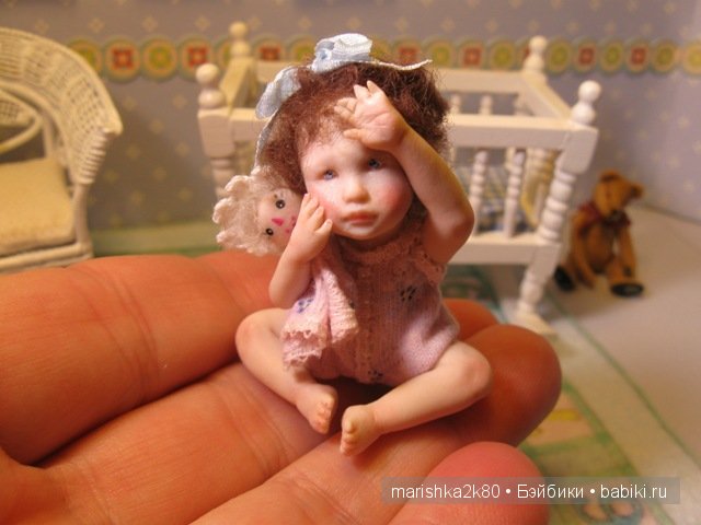 Carol McBride dolls. Миниатюрные куклы