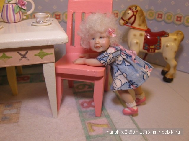 Carol McBride dolls. Миниатюрные куклы