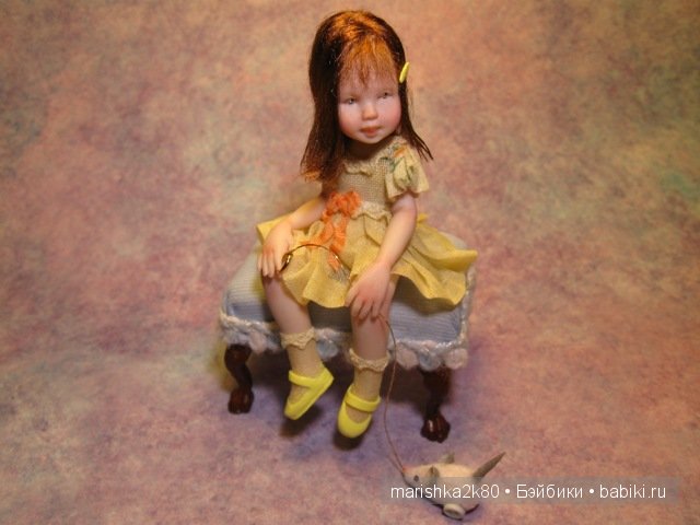 Carol McBride dolls. Миниатюрные куклы