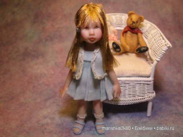 Carol McBride dolls. Миниатюрные куклы