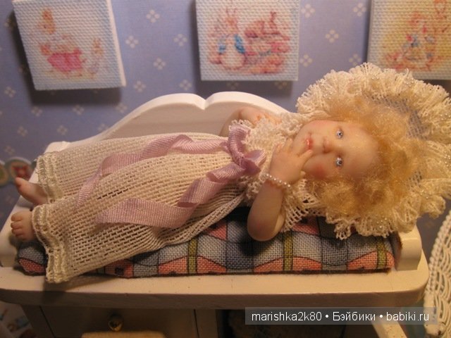 Carol McBride dolls. Миниатюрные куклы