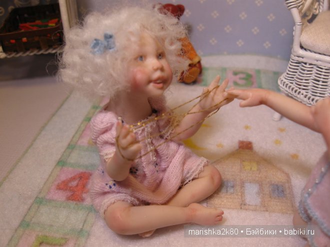 Carol McBride dolls. Миниатюрные куклы