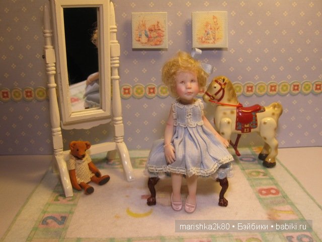 Carol McBride dolls. Миниатюрные куклы