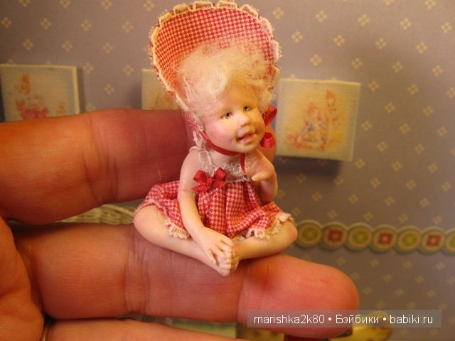 Carol McBride dolls. Миниатюрные куклы