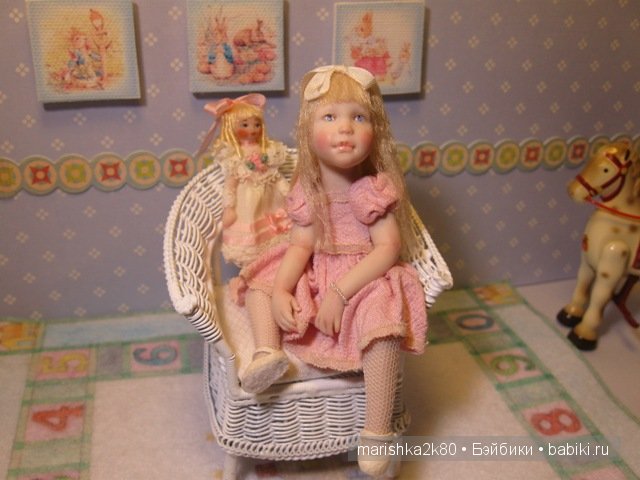Carol McBride dolls. Миниатюрные куклы