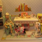 Carol McBride dolls. Миниатюрные куклы