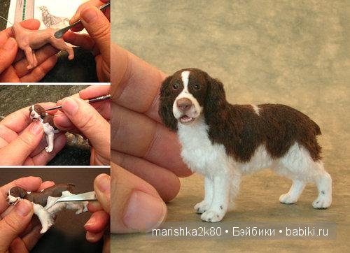 Авторская миниатюра Kerry Pajutee. Миниатюрные животные 1:12